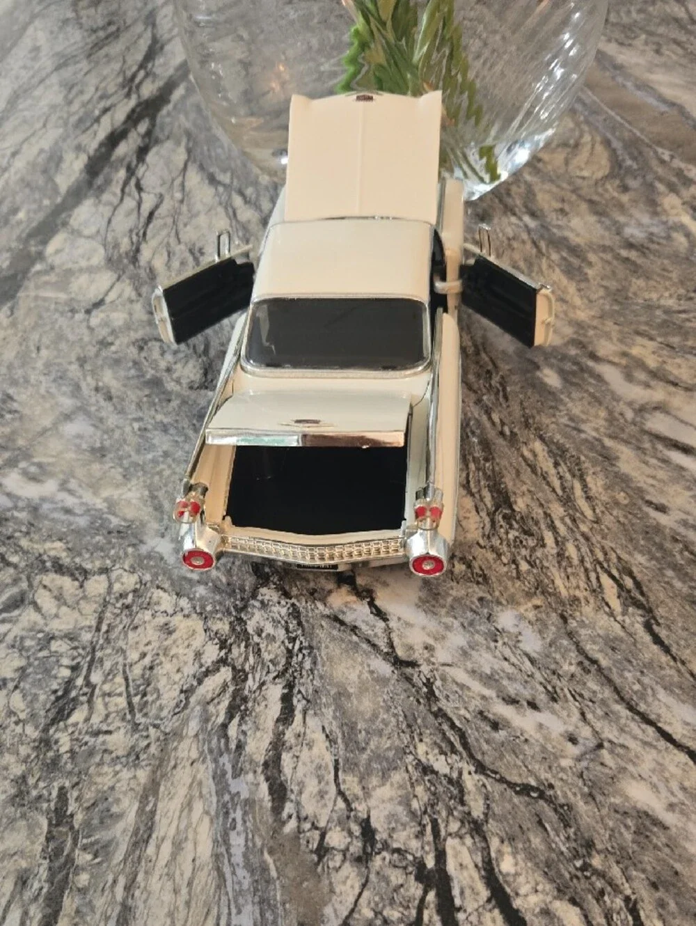 Classic Cream Cadillac